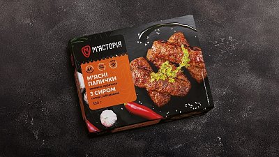 Мясные палочки с сыром (330 г) - Мястория